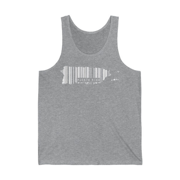 Escaneame PR Barcode Unisex Tank Top - Image 7