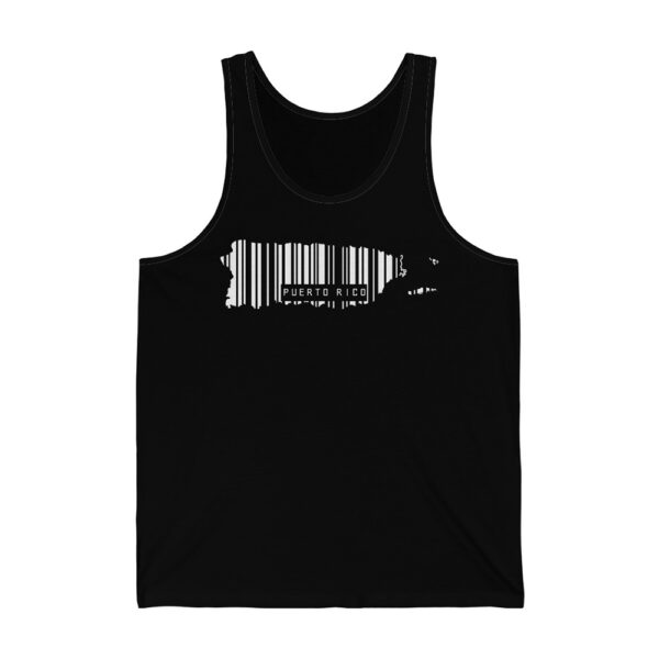 Escaneame PR Barcode Unisex Tank Top - Image 2