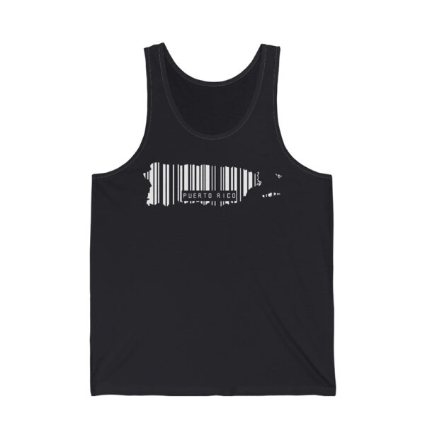 Escaneame PR Barcode Unisex Tank Top - Image 9