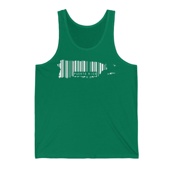 Escaneame PR Barcode Unisex Tank Top - Image 8