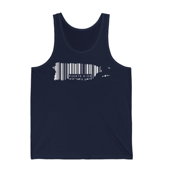 Escaneame PR Barcode Unisex Tank Top - Image 5