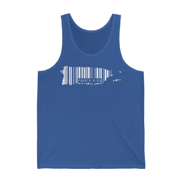 Escaneame PR Barcode Unisex Tank Top - Image 6