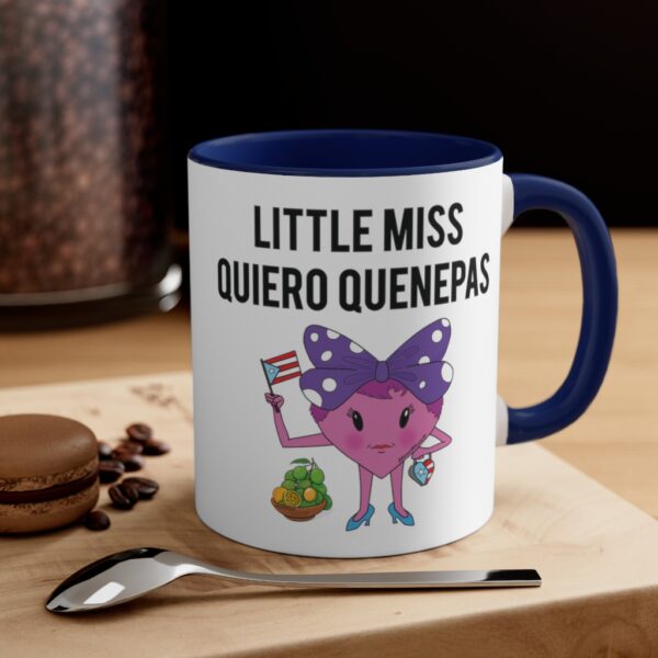 LITTLE MISS QUIERO QUENEPAS Accent Mug