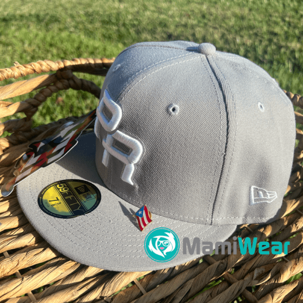 Gray Puerto Rico New Era World Baseball Classic 59FIFTY Fitted Hat - Image 3