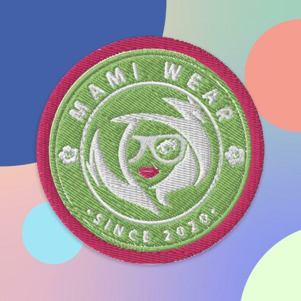 MamiWear Logo Embroidered Patch Kiwi Green