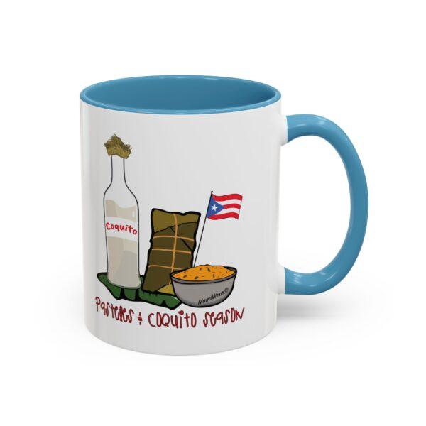 Pasteles & Coquito Season Accent Coffee Mug - Image 13