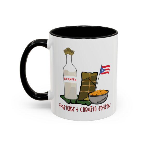 Pasteles & Coquito Season Accent Coffee Mug - Image 5