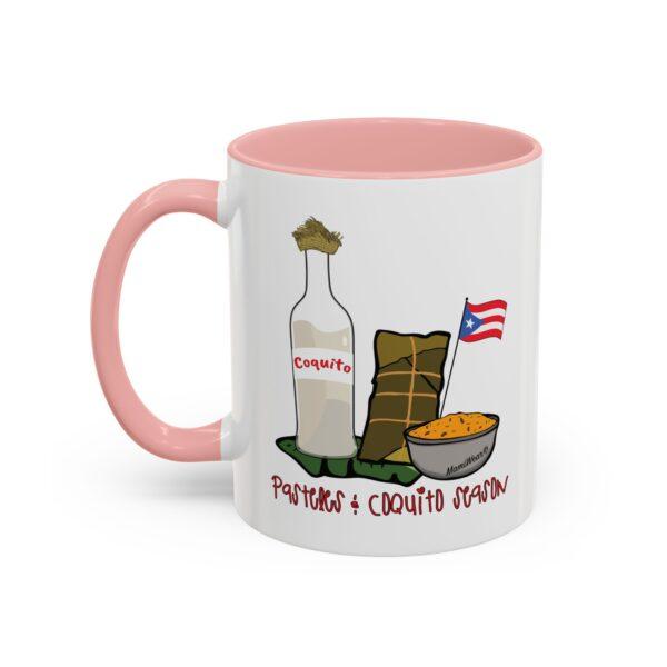 Pasteles & Coquito Season Accent Coffee Mug - Image 11