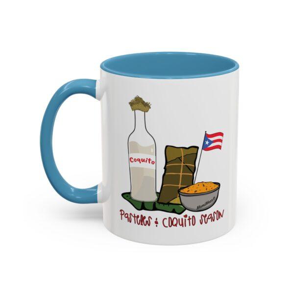 Pasteles & Coquito Season Accent Coffee Mug - Image 14