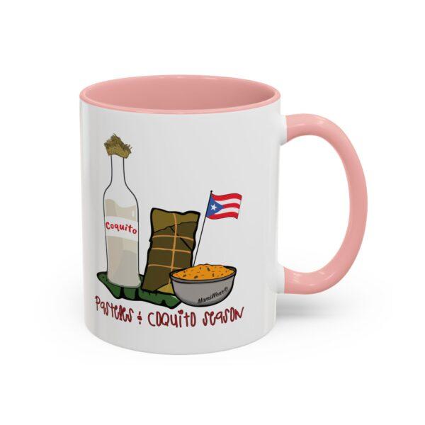 Pasteles & Coquito Season Accent Coffee Mug - Image 10