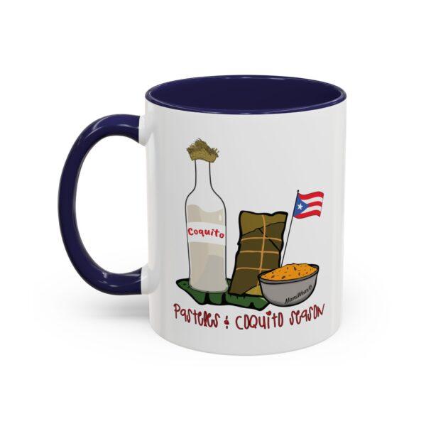 Pasteles & Coquito Season Accent Coffee Mug - Image 8