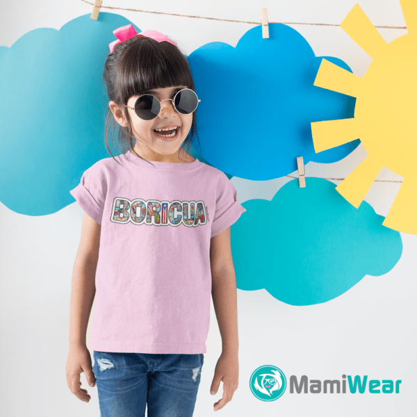 Boricua Collage Kids Tee