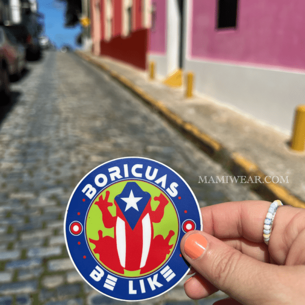 Boricuas Be Like Official Sticker - Image 3