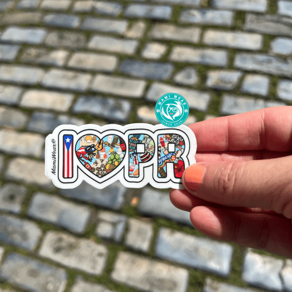 I Heart PR Collage Sticker