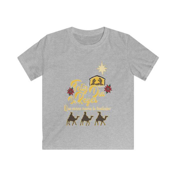 Feliz Día de Reyes ¡Que nunca muera la tradición! Kids Tee - Image 9