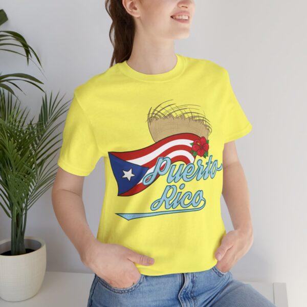 Puerto Rico Pava y Flor de Maga Unisex T-Shirt - Image 20