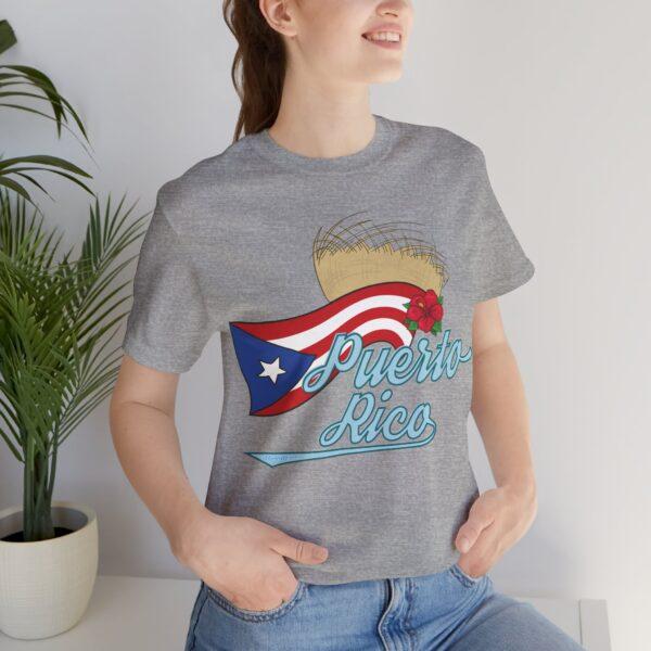 Puerto Rico Pava y Flor de Maga Unisex T-Shirt