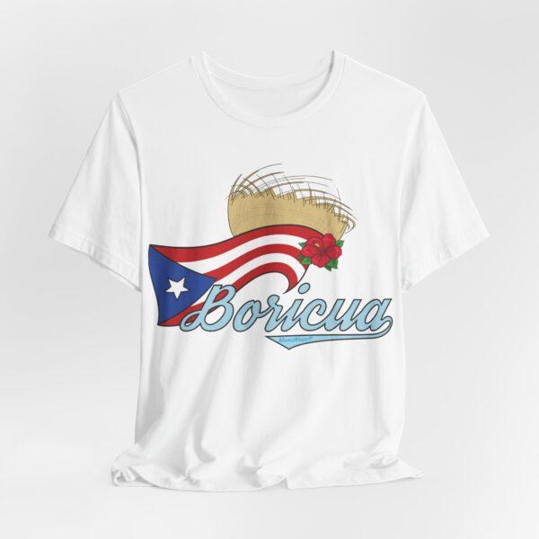 Boricua Pava y Flor de Maga Unisex T-Shirt - Image 20