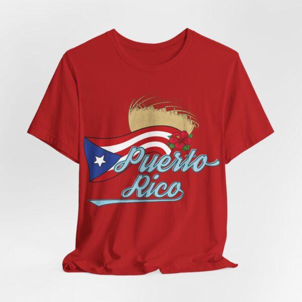 Puerto Rico Pava y Flor de Maga Unisex T-Shirt - Image 16