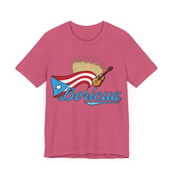 Boricua Pava y Cuatro Unisex T-Shirt - Image 14