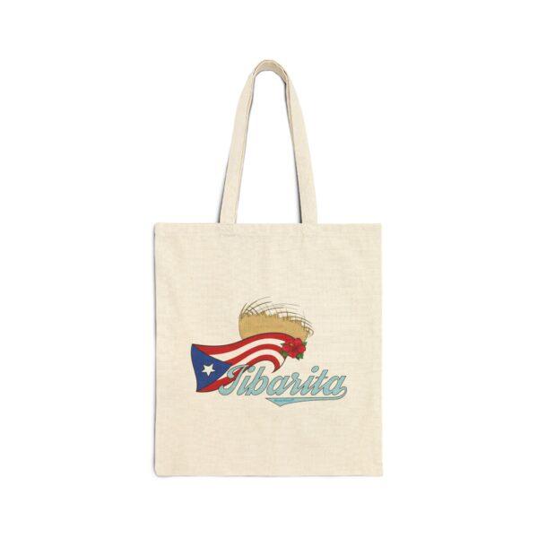 Jibarita Pava y Flor de Maga Tote Bag - Image 2