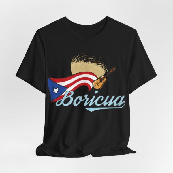 Boricua Pava y Cuatro Unisex T-Shirt - Image 3