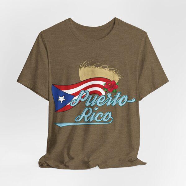 Puerto Rico Pava y Flor de Maga Unisex T-Shirt - Image 27