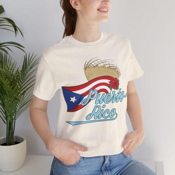 Puerto Rico Pava y Flor de Maga Unisex T-Shirt - Image 13