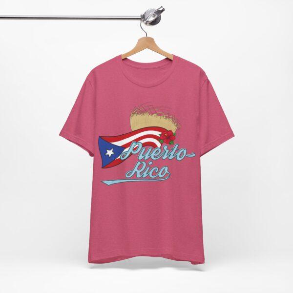 Puerto Rico Pava y Flor de Maga Unisex T-Shirt - Image 11