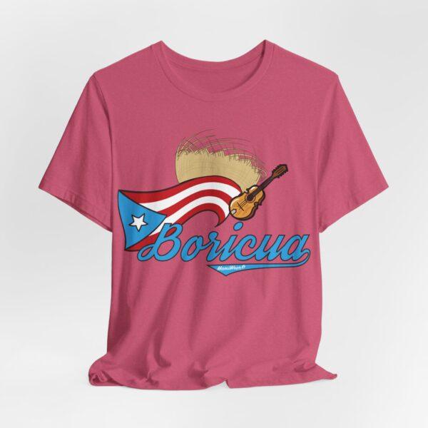 Boricua Pava y Cuatro Unisex T-Shirt - Image 13