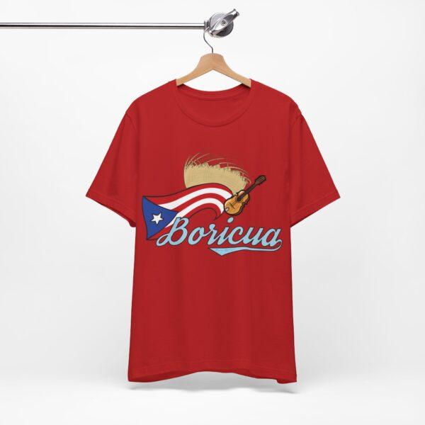 Boricua Pava y Cuatro Unisex T-Shirt - Image 11