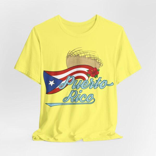 Puerto Rico Pava y Flor de Maga Unisex T-Shirt - Image 21