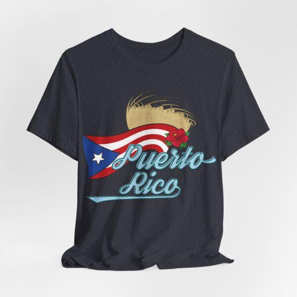 Puerto Rico Pava y Flor de Maga Unisex T-Shirt - Image 29