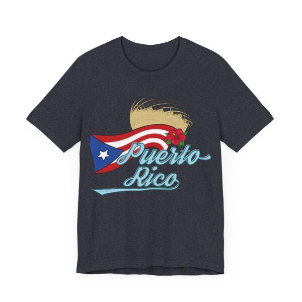 Puerto Rico Pava y Flor de Maga Unisex T-Shirt - Image 28