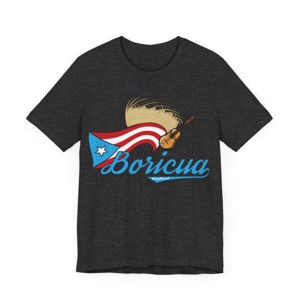 Boricua Pava y Cuatro Unisex T-Shirt - Image 8