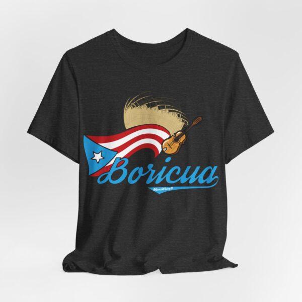 Boricua Pava y Cuatro Unisex T-Shirt - Image 7