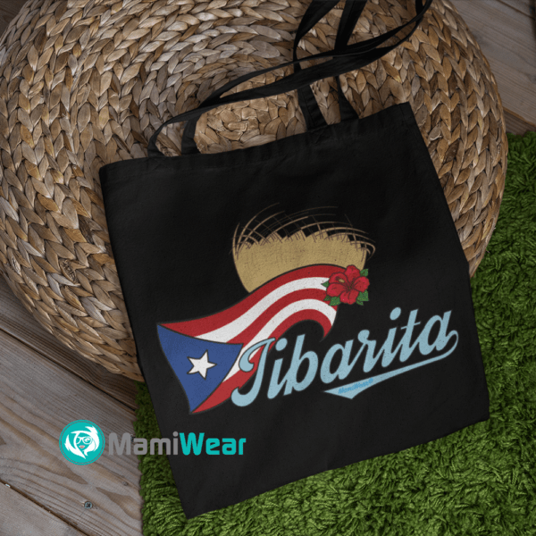 Jibarita Pava y Flor de Maga Tote Bag