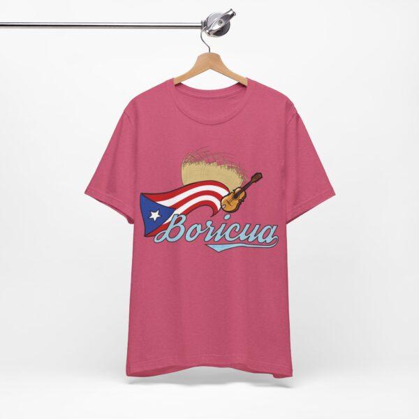 Boricua Pava y Cuatro Unisex T-Shirt - Image 8