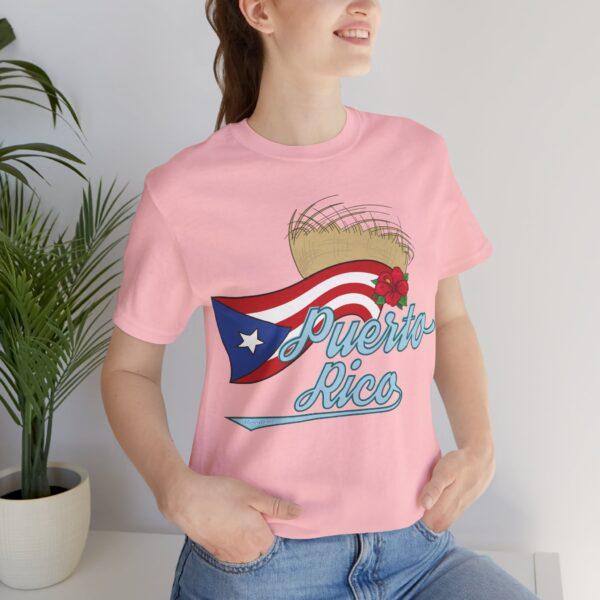 Puerto Rico Pava y Flor de Maga Unisex T-Shirt - Image 24