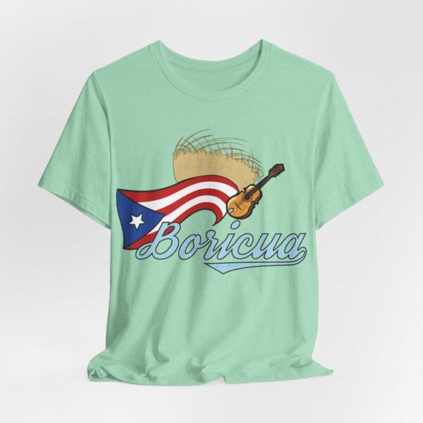 Boricua Pava y Cuatro Unisex T-Shirt - Image 7