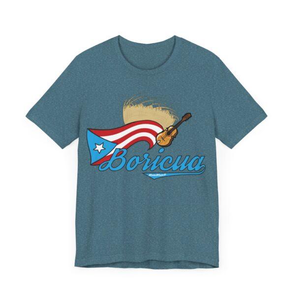 Boricua Pava y Cuatro Unisex T-Shirt - Image 10