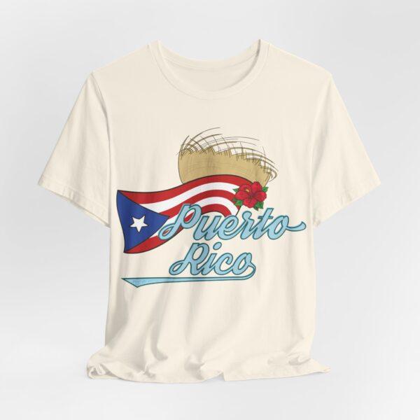 Puerto Rico Pava y Flor de Maga Unisex T-Shirt - Image 14