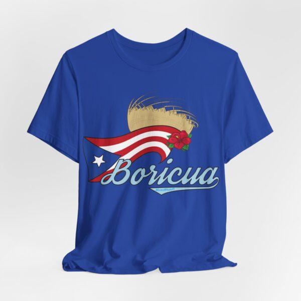 Boricua Pava y Flor de Maga Unisex T-Shirt - Image 18