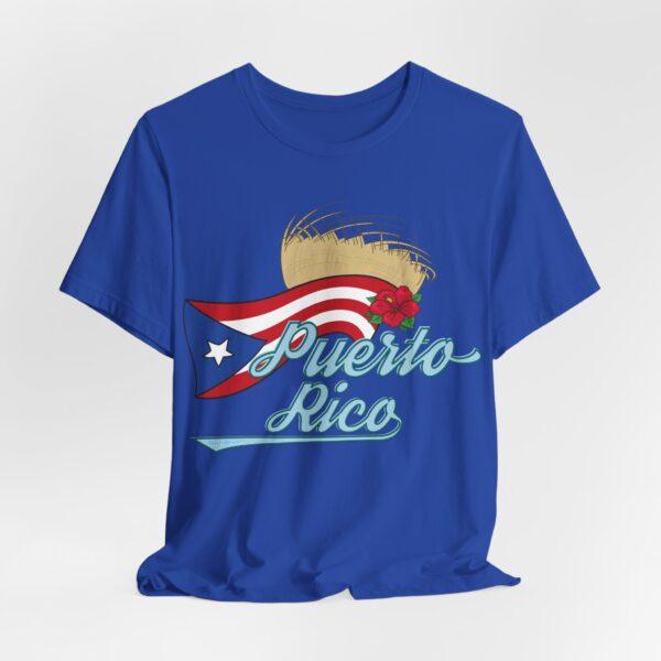 Puerto Rico Pava y Flor de Maga Unisex T-Shirt - Image 17