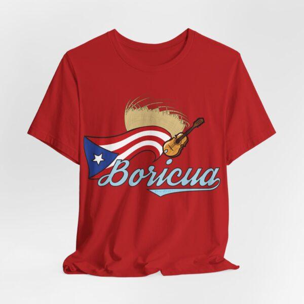 Boricua Pava y Cuatro Unisex T-Shirt - Image 12