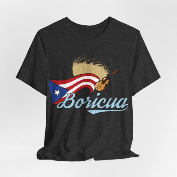 Boricua Pava y Cuatro Unisex T-Shirt - Image 4