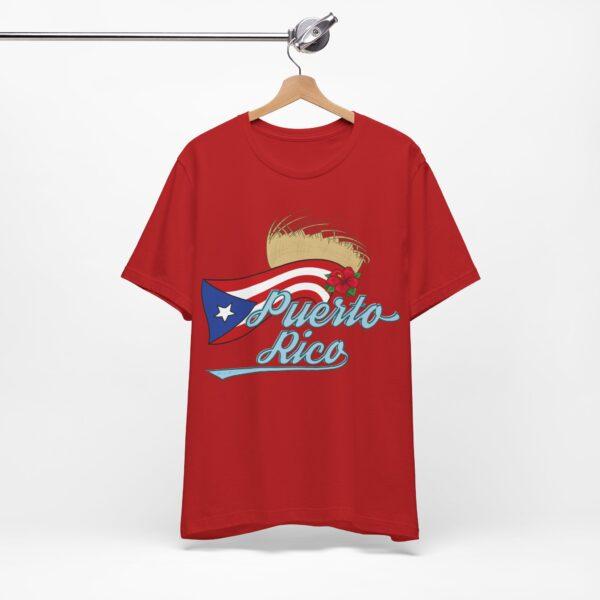 Puerto Rico Pava y Flor de Maga Unisex T-Shirt - Image 15