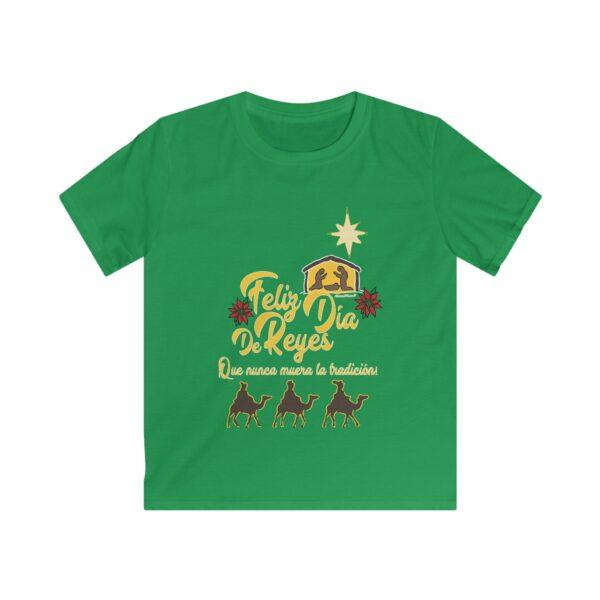 Feliz Día de Reyes ¡Que nunca muera la tradición! Kids Tee - Image 5