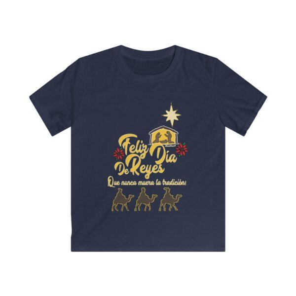 Feliz Día de Reyes ¡Que nunca muera la tradición! Kids Tee - Image 6