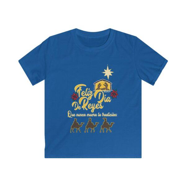 Feliz Día de Reyes ¡Que nunca muera la tradición! Kids Tee - Image 8